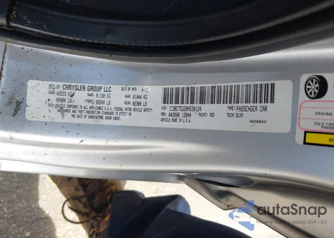 2011 Chrysler 200 Limited из США, поврежденный, VIN 1C3BC7EG2BN530124